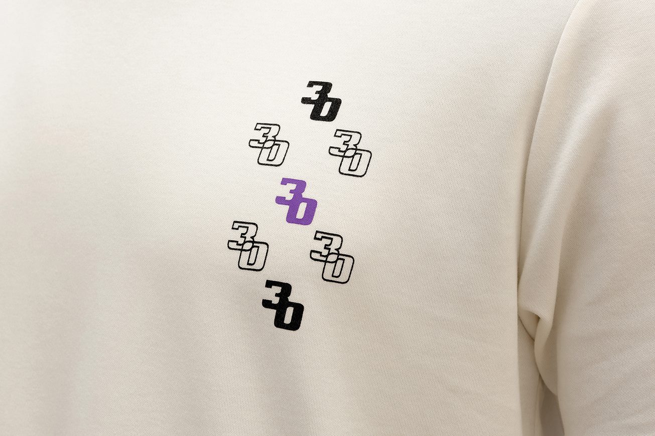 Gridded T-shirt - Image 3
