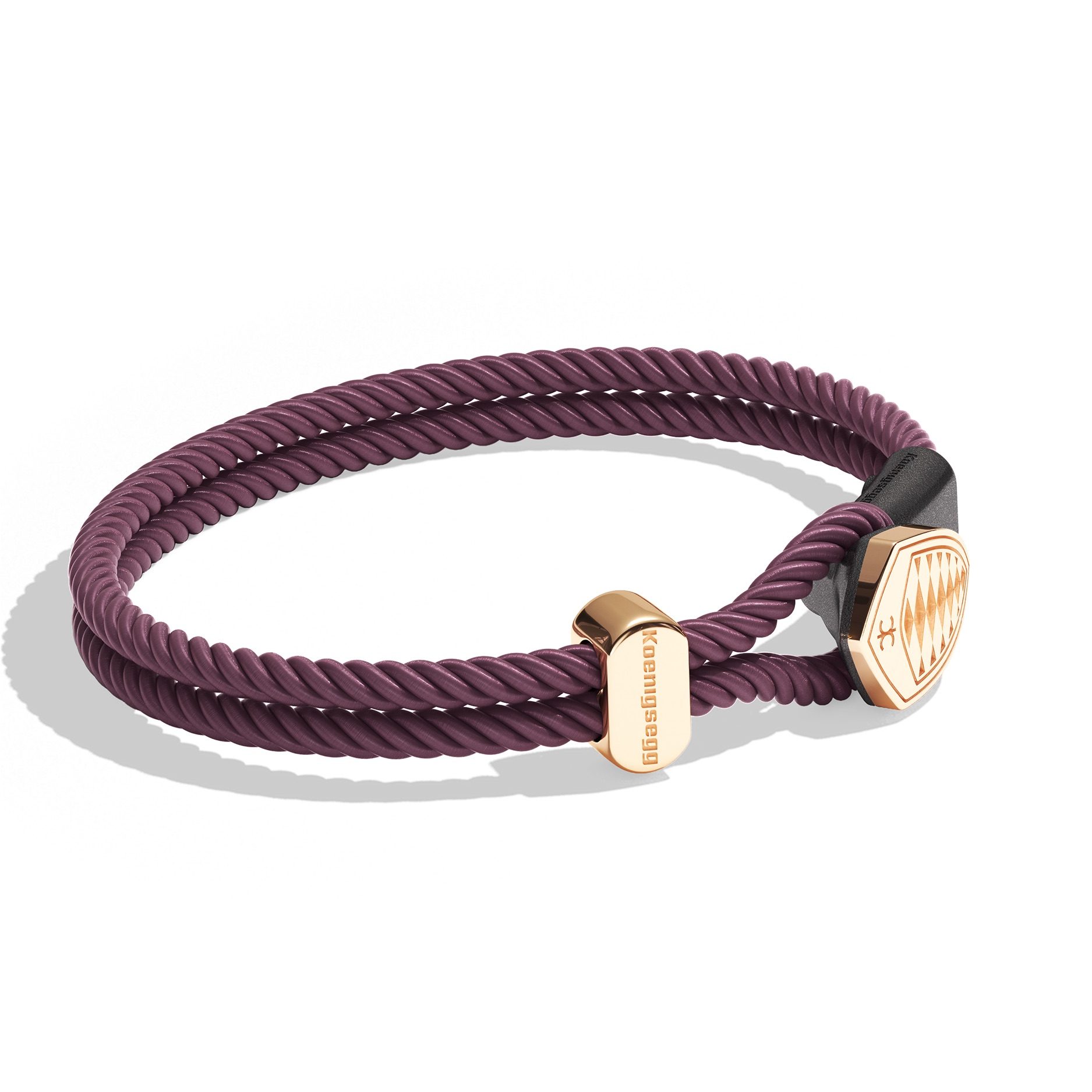 30 Years Of Performance Braided Bracelet β Gold - Image 2
