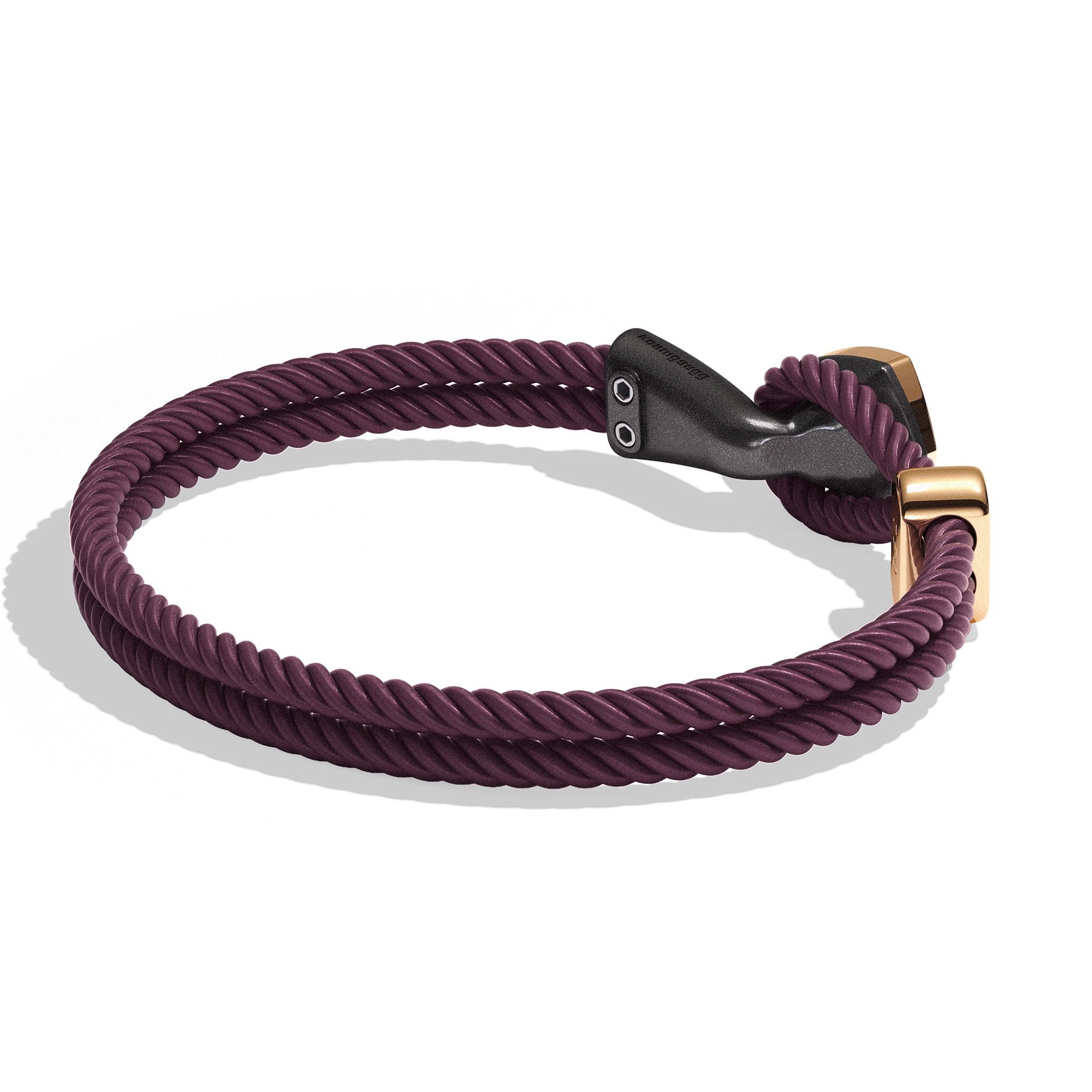 30 Years Of Performance Braided Bracelet β Gold - Image 4
