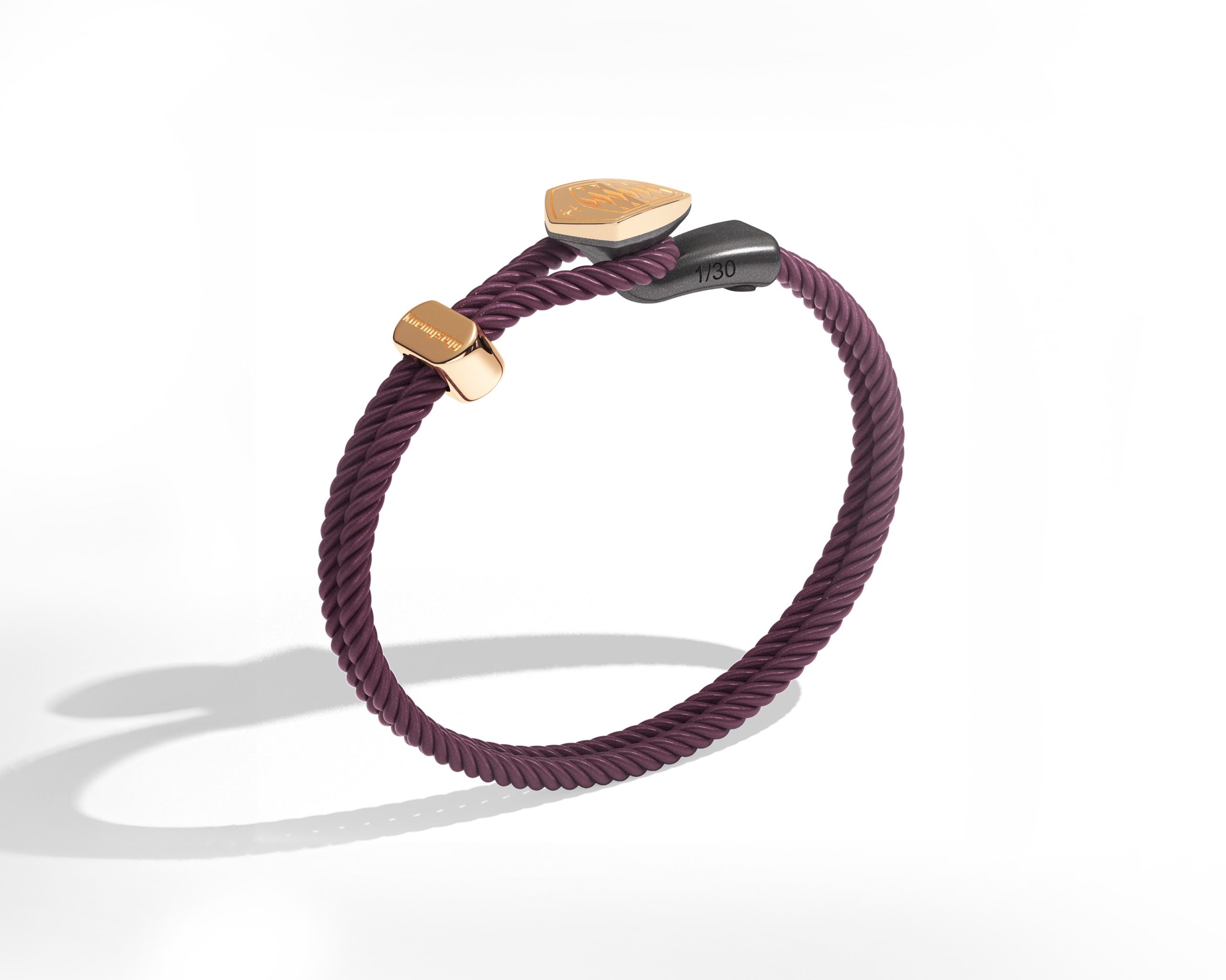 30 Years Of Performance Braided Bracelet β Gold - Image 6