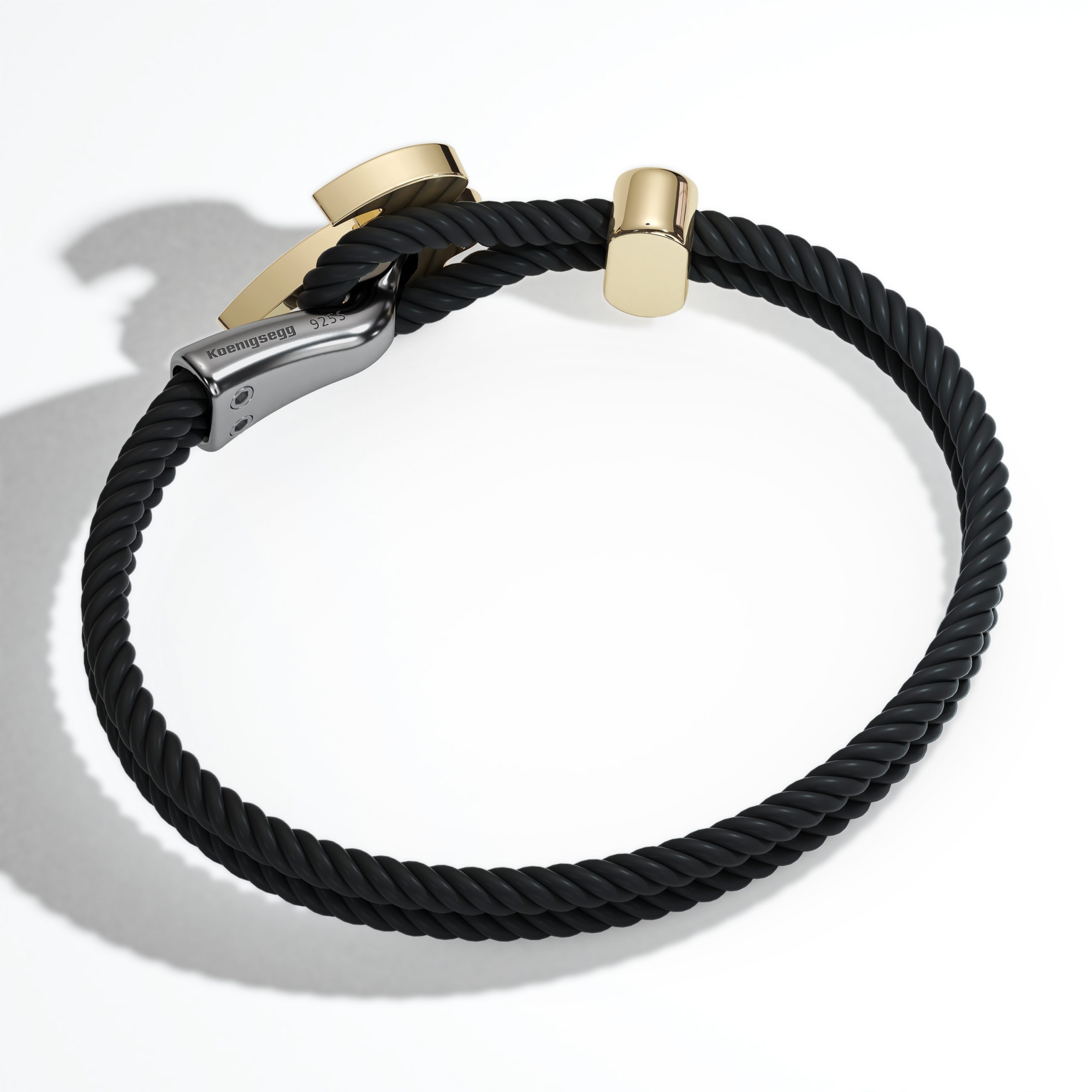 Ghost braided bracelet β Gold - Image 3