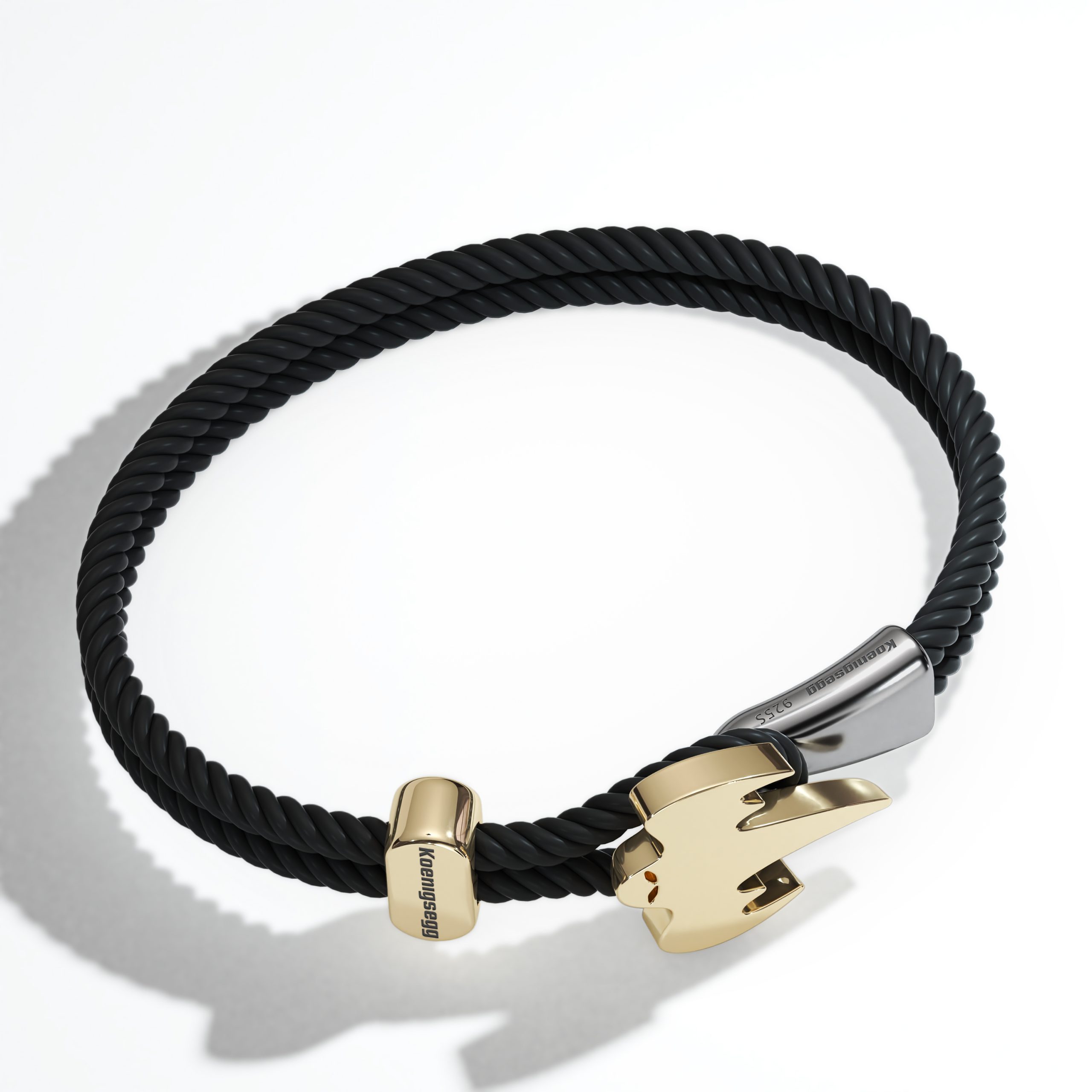 Ghost braided bracelet β Gold - Image 2