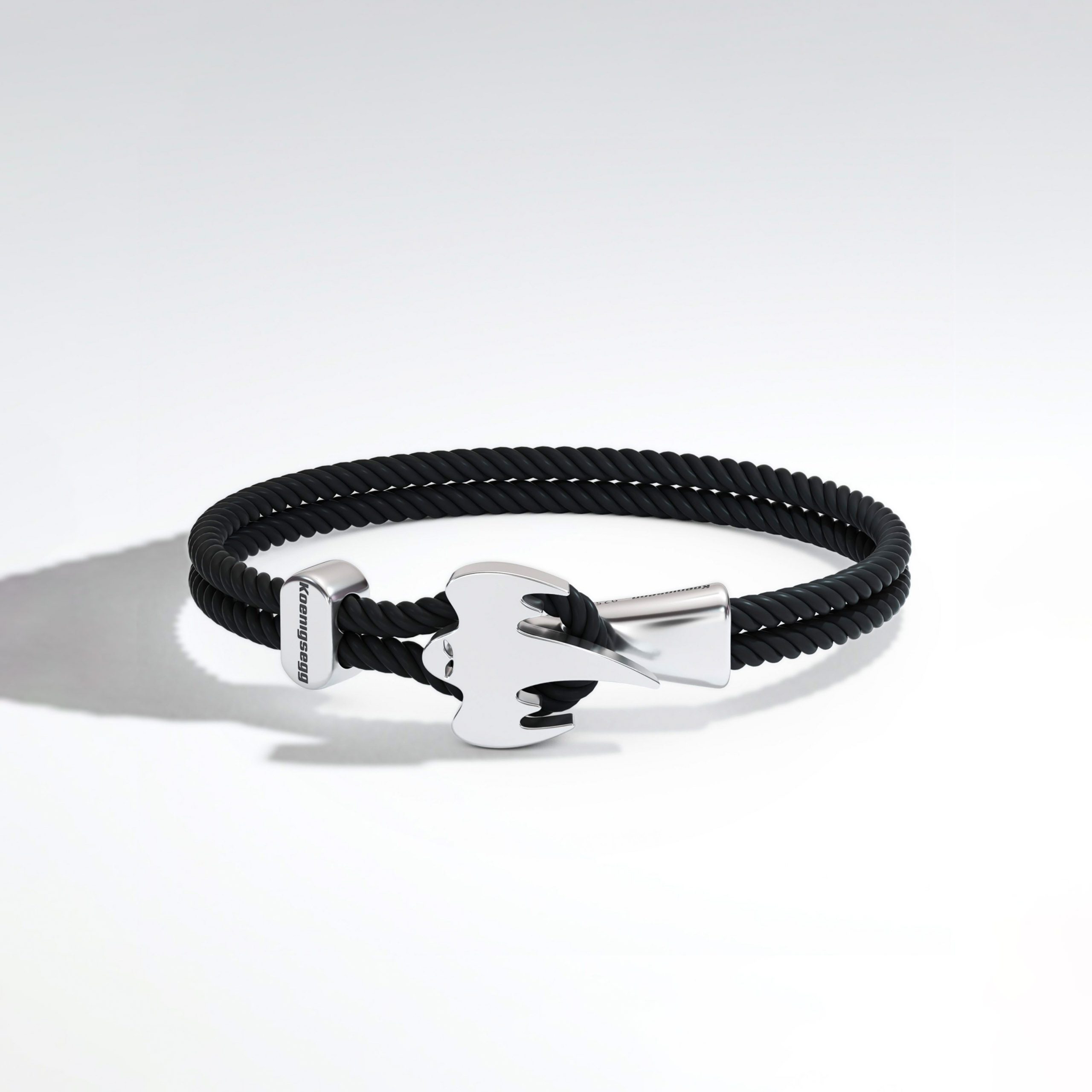 Ghost Braided Bracelet Silver