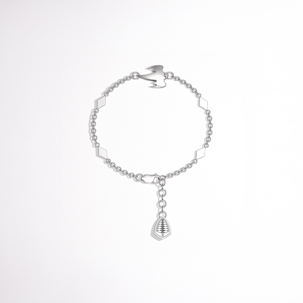 Ghost Silver Charm Bracelet - Image 4