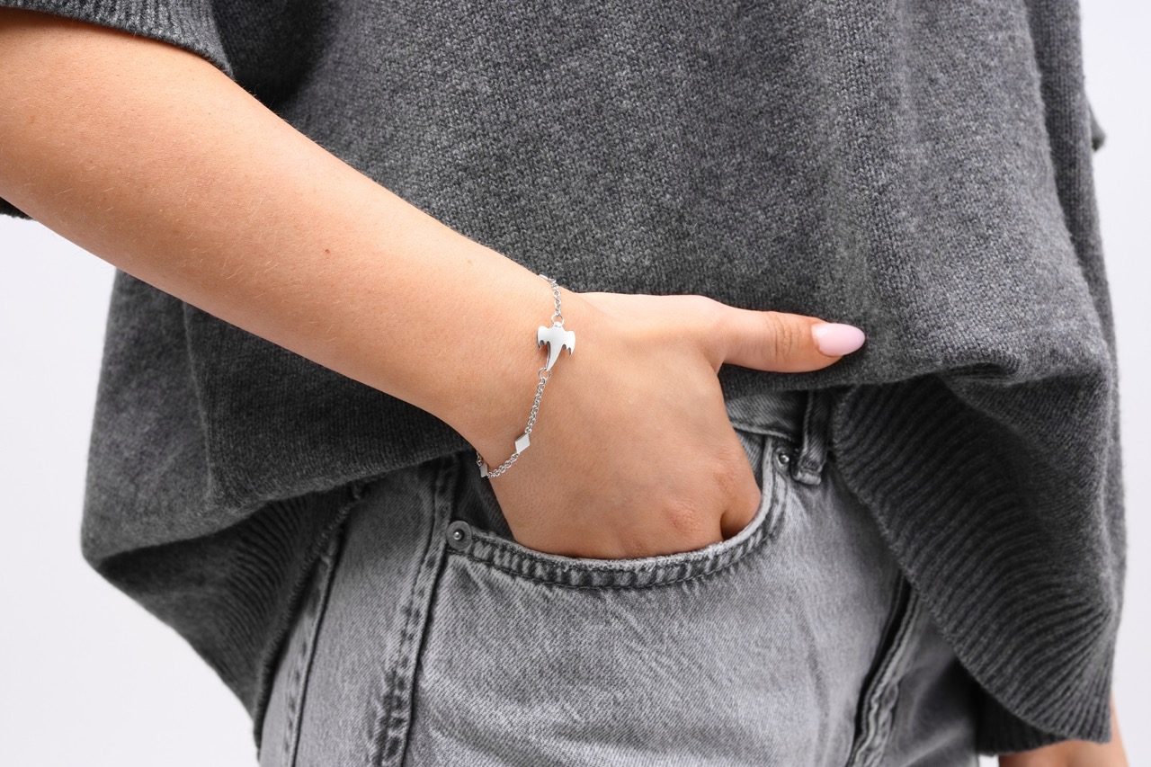 Ghost Silver Charm Bracelet - Image 2