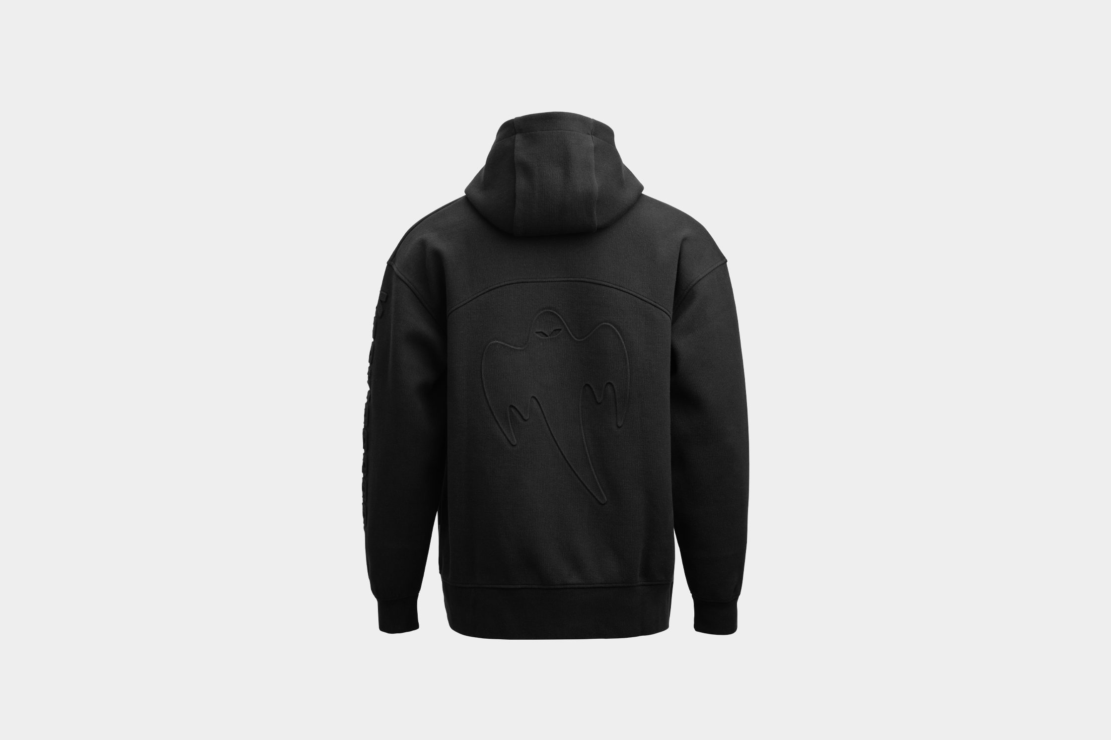 Ghost Fit Embossed Hoddie - Image 5