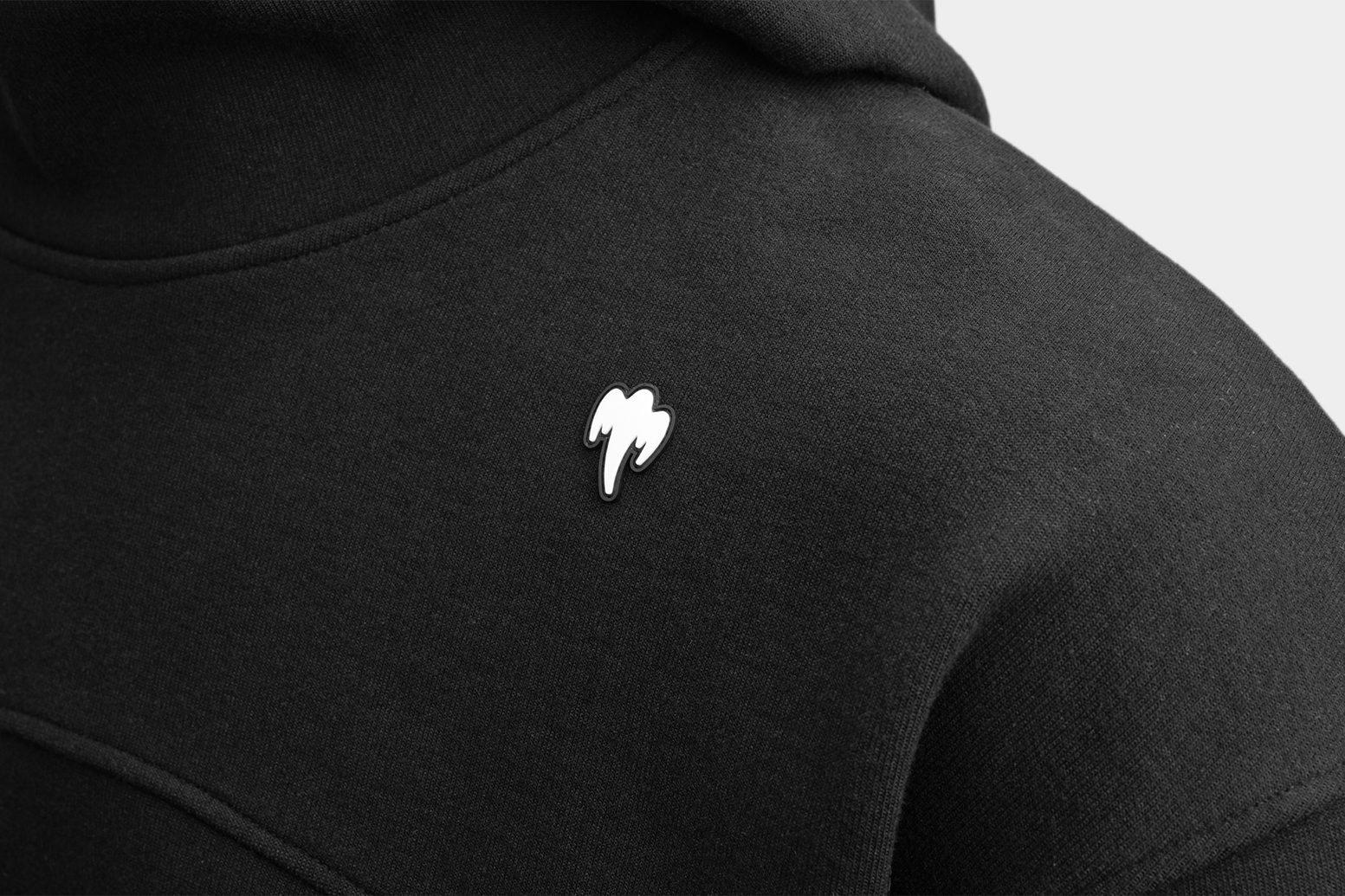 Ghost Fit Embossed Hoddie - Image 2
